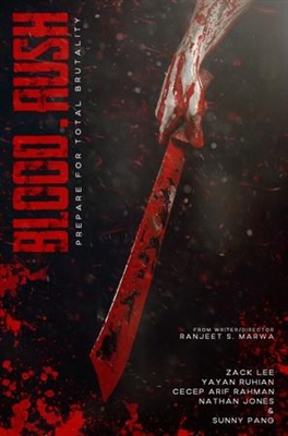 Blood Rush Metal Framed Poster