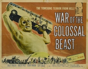 War of the Colossal Beast Wood Print