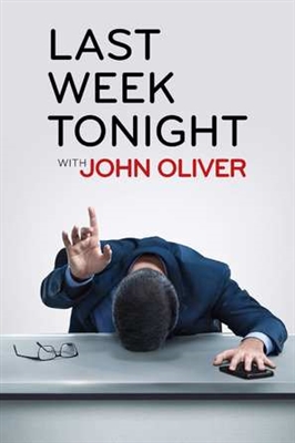 &quot;Last Week Tonight with John Oliver&quot; Canvas Poster