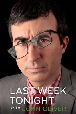 &quot;Last Week Tonight with John Oliver&quot; Wooden Framed Poster