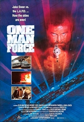 One Man Force Poster with Hanger
