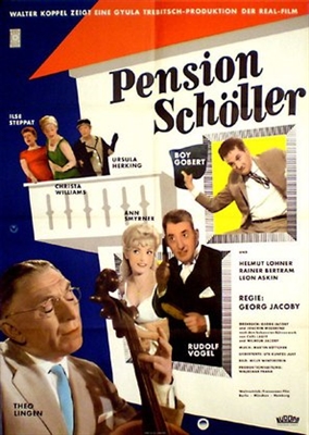 Pension Schöller Wooden Framed Poster