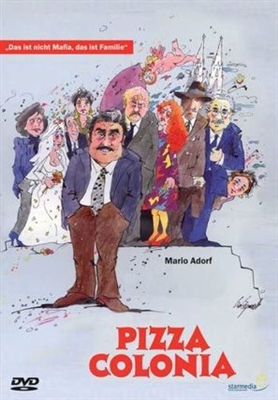Pizza Colonia Canvas Poster