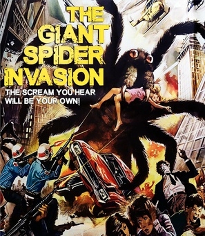The Giant Spider Invasion Wooden Framed Poster