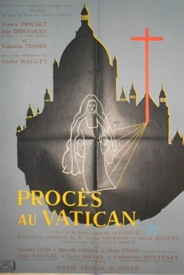 Procès au Vatican Metal Framed Poster