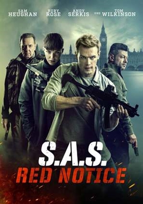 SAS: Red Notice Metal Framed Poster