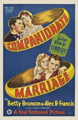 Companionate Marriage poster