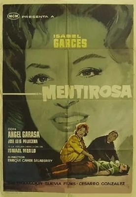 Mentirosa Wooden Framed Poster