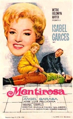 Mentirosa Poster with Hanger