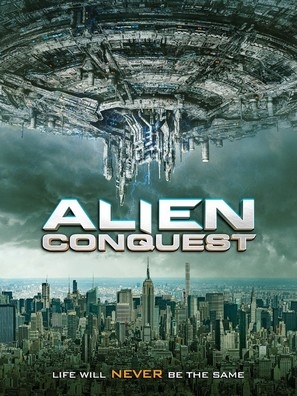 Alien Conquest Wooden Framed Poster