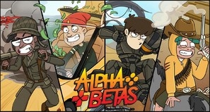Alpha Betas Metal Framed Poster