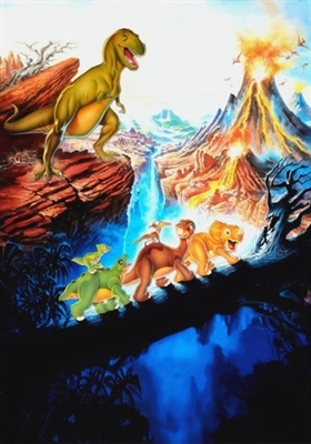The Land Before Time Wood Print