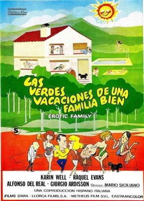 Las verdes vacaciones de una familia bien Poster with Hanger