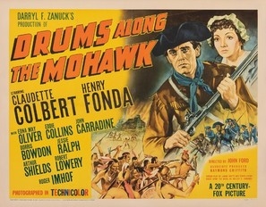 Drums Along the Mohawk Poster with Hanger