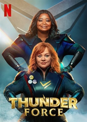 Thunder Force Metal Framed Poster