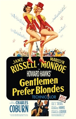 Gentlemen Prefer Blondes tote bag #
