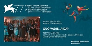 Quo vadis, Aida? Wooden Framed Poster