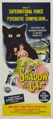Shadow of the Cat Wood Print