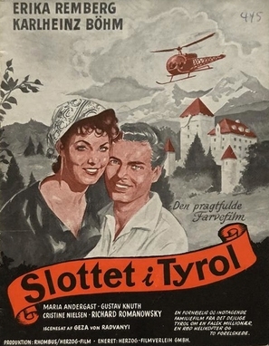 Das Schloß in Tirol Wood Print
