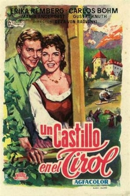 Das Schloß in Tirol Metal Framed Poster