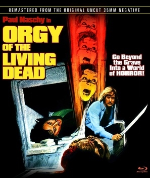 La orgía de los muertos Canvas Poster