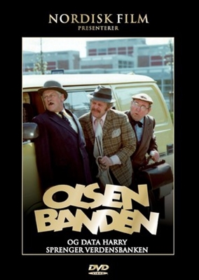 Olsenbanden og Data-Harry sprenger verdensbanken Poster with Hanger