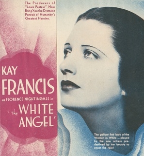 The White Angel Wooden Framed Poster