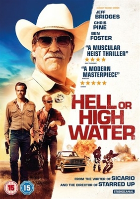 Hell or High Water Wooden Framed Poster