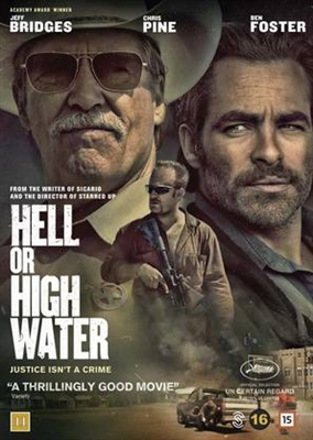 Hell or High Water Wooden Framed Poster