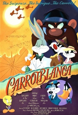 Carrotblanca Canvas Poster