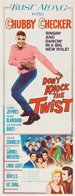 Don't Knock the Twist Wooden Framed Poster