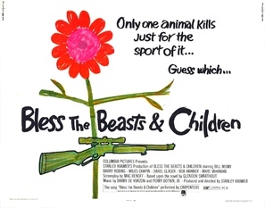 Bless the Beasts &amp; Children Wooden Framed Poster