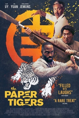 The Paper Tigers Canvas Poster