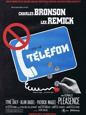 Telefon Poster with Hanger