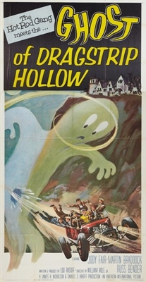 Ghost of Dragstrip Hollow pillow