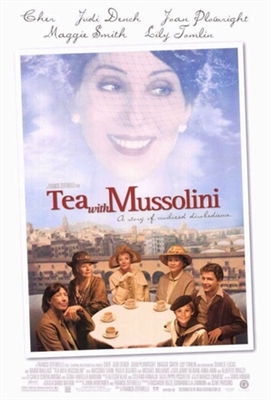 Tea with Mussolini Metal Framed Poster