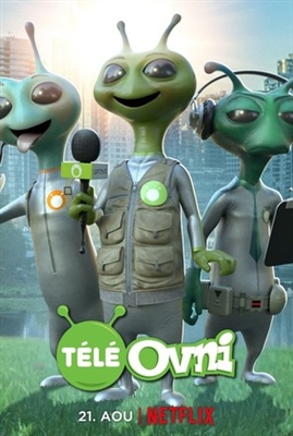 Alien TV Canvas Poster