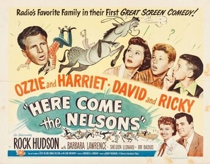 Here Come the Nelsons Poster with Hanger