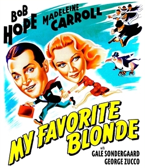 My Favorite Blonde Poster with Hanger