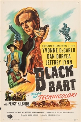 Black Bart Canvas Poster