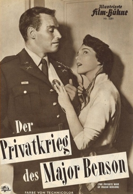 The Private War of Major Benson Metal Framed Poster
