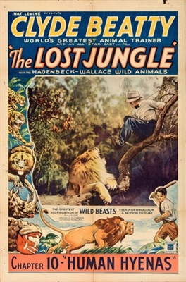 The Lost Jungle Poster with Hanger