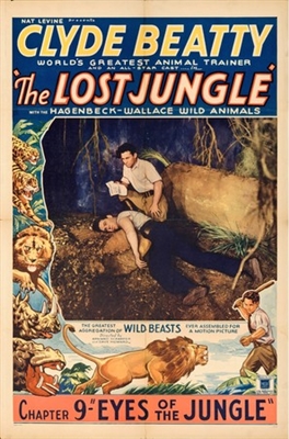 The Lost Jungle Metal Framed Poster