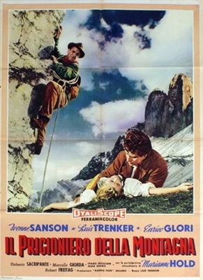 Prigioniero della montagna Canvas Poster