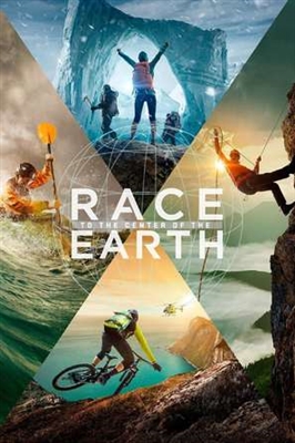 &quot;Race to the Center of the Earth&quot; Poster with Hanger