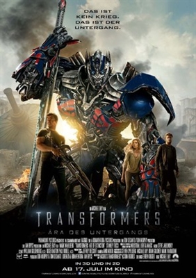 Transformers: Age of Extinction Poster 1771455
