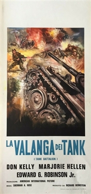 Tank Battalion Poster with Hanger
