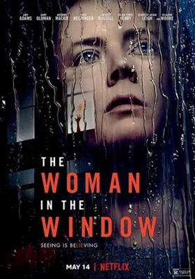 The Woman in the Window pillow