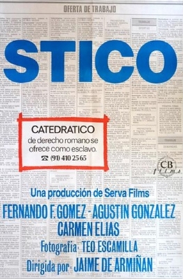 Stico Canvas Poster