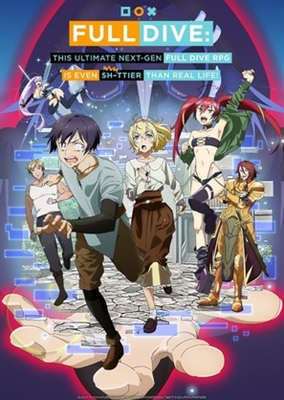&quot;Kyuukyoku Shinka Shita Full Dive RPG ga Genjitsu yori mo Kusogee Dattara&quot; Canvas Poster